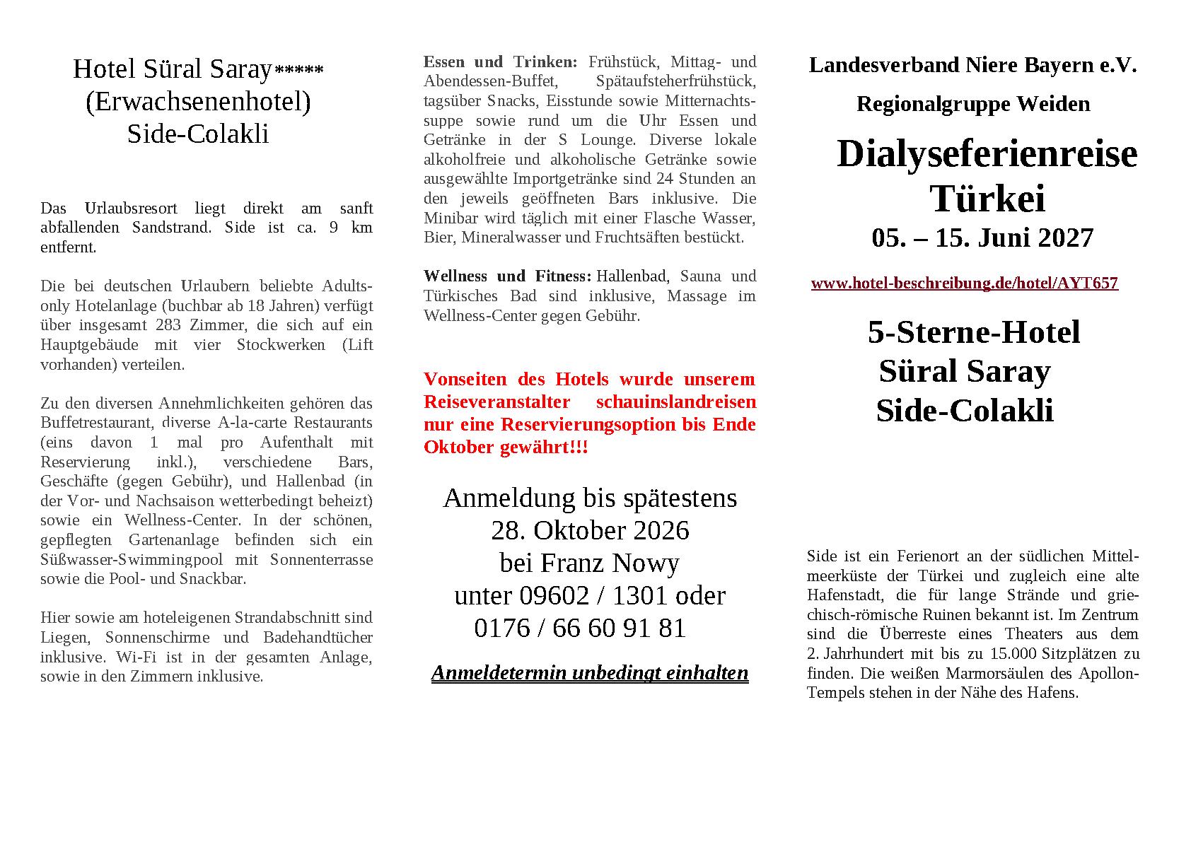 Einladungen RG Weiden